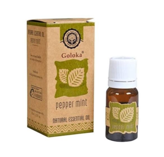 OLIO ESSENZIALE GOLOKA 100% NATURALE - MENTA PIPERITA - PEPPER MINT 10 ml OLIO ESSENZIALE GOLOKA 100% NATURALE - MENTA PIPERITA - PEPPER MINT 10 ml