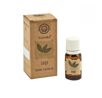 OLIO ESSENZIALE GOLOKA 100% NATURALE - SALVIA - SAGE 10 ml OLIO ESSENZIALE GOLOKA 100% NATURALE - SALVIA - SAGE 10 ml